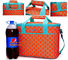 Large Soft Cooler Insulated Picnic Bag for Grocery, Camping, Car, Bright Orange Color, food packing insulated Aluminum supplier