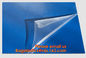 high performance acrylic adhesive PE Surface Protective Films, Blue color red letter printed PE protective film supplier