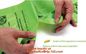100% biodegradable disposable compostable garbage bag, biodegradable kitchen bin liner compostable flat trash bag on rol supplier