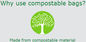 En13432 certified custom printed wholesale biodegradable compostable plastic pharmacy bag with singlet handle supplier