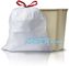 corn starch biodegradable compostable eco friendly drawstring laundry bag, jumbo compostable drawstring plastic trash ba supplier
