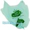 corn starch biodegradable compostable eco friendly drawstring laundry bag, jumbo compostable drawstring plastic trash ba supplier