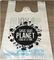 En13432 certified custom printed wholesale biodegradable compostable plastic pharmacy bag with singlet handle BAGS supplier