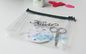 Plastic Makeup Brushes Bag For Women Zipper EVA Slider Gusset Cosmetic Bag, slider zipper bag/ cosmetic packaging, zip supplier