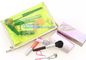 Makeup pvc Cosmetic Pen Pencil Case Coin Purse buttons, Zippered Makeup Bag Purse Cosmetic Pouch Bridesmaid Gift supplier