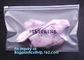 Summer Kit Frosted k Bag Slider Zipper Bag, underware packing PE material slider zipper bag, slider zipper pvc bag supplier