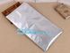 Custom 10kg plastic foil eight side flat bottom cat dog treats food bag with slider zipper, 25kg Custom Print Laminated supplier
