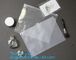 matte frosted PVC slider zipper bag plastic bag with zipper/pvc zipper lock slider bag/resealable pvc slider zip poly ba supplier