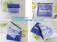 PVC Stationery ruler set packaging bag with slider, fabric slider zip bags, slider PVC cosmetic bag,pencil bag supplier