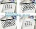underwear packing slider zipper bags with hanger, Cosmetic k clear bubble bags, Manufacturer Clear Vinyl Slider Ba supplier