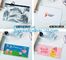 Transparent Sundry Kit PVC Cosmetic Bag, Bag with Plastic Zipper and Slider Wash bag, slider lock zip pouch travel cosme supplier
