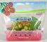 Promotional popular plastic reusable slider zipper food bags, slider k perforated fresh grape packaging bag, fruit supplier