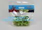reusable clear printed zippered storage slider bag for vegetables and fruits, recyclable fresh fruit packaging k w supplier
