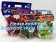 Resealable Vent Hole Plastic Bag For Fruit With Slider, OEM Printed Logo food grade Slider Storage Bags, Custom grape/fr supplier