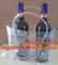 clear pvc packaging bag with handle for wine, vinyl pvc zipper gift tote bags with handles, gift bag with plastic snap supplier