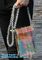 women's wallets small shoulder messenger bag with metal chain strip, Zipper Wallet Multicolor Purse, waterproof mobile c supplier