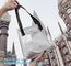 single shoulder pvc women's bag, girls shoulder long strip bag, Summer Detachable Women Transparent PVC Handbag Shoulder supplier