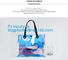 lady woman cosmetic PVC handbag, Fashion Clear Plastic PVC Handbags for Women, Handbags PVC cosmetic bag, HANDLE, CARRIE supplier