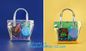 Tote Bags for Shoulder Clear Purse PVC Transparent Handbags, laser pvc shopping bag fashion transparent PVC tote handbag supplier