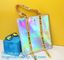Handbag Shoulder Tote Makeup Bag, Summer Beach Clear PVC Shoulder Bag DIY Transparent Tote Bag, PVC Swim Shoulder Bag Pa supplier