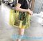 Personalized PVC Women Clear Shoulder Bag, PVC tote bags double shoulder hand bags, Transparent Satchel Shoulder Bag supplier