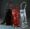 oem produced cooler pvc wine bag, ice bag for wine bottle/ PVC ice bag, bottle cooler dry ice bag for bar, restaurant supplier