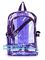 Multi-pockets School Outdoor Clear Transparent PVC Daypack Backpack, Heavy-duty clear PVC school travel backpack with pa supplier