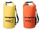 Custom Logo Low MOQ 500D PVC Tarpaulin 40L Outdoor Camping Hiking Climbing Bag Fully Waterproof Dry , Portable foldable supplier
