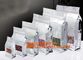 Doypack Pet Food Pouches Bag Zip Lock Coffee Packaging Bags With Valve, Zipper Large Zip Lock Aluminum Foil Plastic Bag supplier