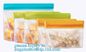 Food Fresh Bag/Food Vacuum Storage Bag/Kitchen Vacuum Bag, Food Grade Leakproof Fresh Large Zipper Freezer supplier