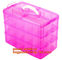 Plastic Storage Box With 15 Removable Compartments Tool Containers, plastic divided storage box for candy and nuts supplier