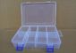 6-Compartment Plastic Storage Box for Hardware Tools / Gadgets, medicine storage box with lock, medicine mini storage bo supplier
