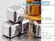 Customized stainless steel whiskey ice cube stone, Mini Stainless Steel Ice Cube Whisky Stone wholesale, bagease, pac supplier