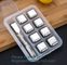 stainless steel whisky stones free sample reusable metal ice cubes, Stainless Steel Whiskey Chilling Rocks Ice Cube Whis supplier