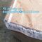 Heavy Duty Extra Big Jumbo Clear Poly Bags For Pallet Covers, Plastic Material and PE Plastic Type reusable pallet cover supplier
