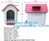eco-friendly pet house outdoor plastic dog house, pet house folding plastic dog house, Removable Dog House Plastic Three supplier