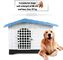 PP European Style Plastic Dog House, Pet Waterproof Outdoor Winter House,Dog Kennel, low MOQ luxury kitty cat house, pac supplier
