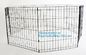 Manufacturer wholesale stainless steel metal large small foldable carriers cheap pet dog cage, Large Steel Dog Cage For supplier