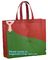 recyclable non woven bag/non woven shopping bag/non weven tote bag， Full printed fruit supermarket shopping handle non w supplier