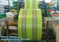 Pp Fabric Woven Sack Rice Bag Roll For Agriculture,60cm width virgin colorful flat surface tubular PP woven fabric roll supplier