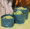 self standing plastic yard,lawn and leaf bags / reusable garden waste sacks,big bag/wholesale bulk bags/Garden Waste Sac supplier