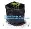 Wholesale Poly Black Square Garden Plastic Baby Flower Plant Nursery Poly Bags for Hydroponics,1gal 2gal 3gal 5gal 7gal supplier