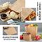 Low cost 120gsm food grade white kraft paper sos bottom bread wheat flour packaging paper bag,grease proofing food grade supplier