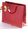 recycle custom full color luxury paper carrier bag,Luxury brown kraft paper bag red wine bottle gift paper carrier bag supplier