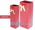 christmas door kraft paper wine bottle gift bag,Custom printed luxury recyclable gift paper wine bag, bagplastics, bagea supplier