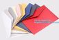 Matt colorful card paper envelope A4 A5 B5 C5 C6 A3 size with custom logo printing color foil rose gold stamping silver supplier