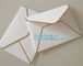 100% Recyclable Biodegradable Brown Kraft Paper Seed Envelopes foil logo printing invitation envelope white cardboard pa supplier