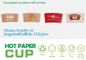 Biodegradable cup sleeve, Corrugated up sleeve with printing, brand logo, hot paper cup,cup sleeve, recyclable sleeve pa supplier