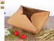 China Wholesale Disposable Take Away Kraft Paper Lunch Box/Paper food Container,disposable kraft paper lunch box,food pa supplier