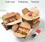 Kraft Paper Lunch Box Disposable Salad Box Food takeaway Packaging Box,supply brown kraft paper lunch box with clear win supplier